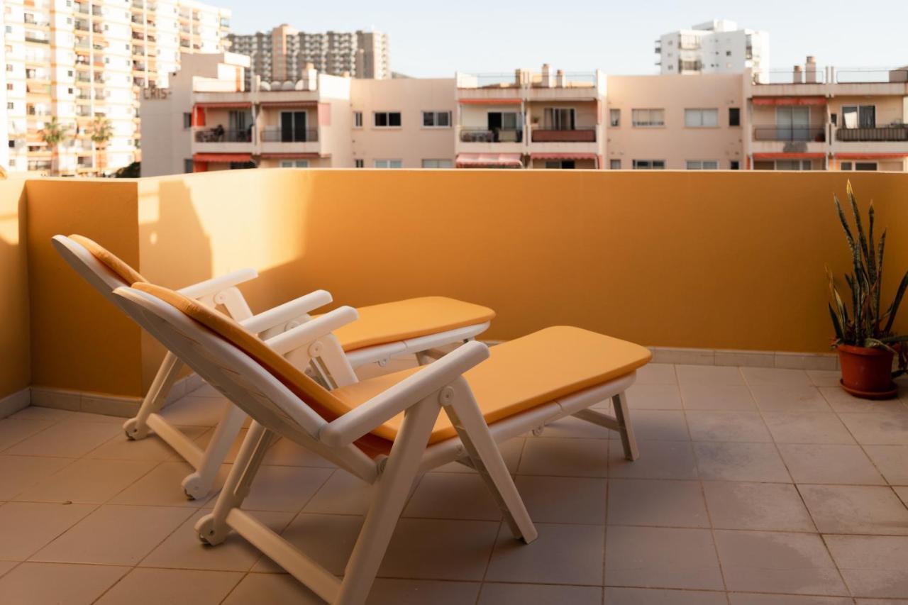 Homeforguest Atico Martina Con Terraza En Los Cristianos Лос Кристианос Экстерьер фото